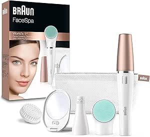 Braun FaceSpa 851V Epilator & Sonic Brush