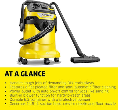 Karcher Wet & Dry Vacuum WD 5 25L SS 1100W