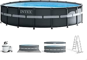 Intex Ultra XTR Round Frame Pool Set 5.49m Sand Filter