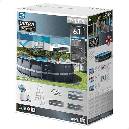 Intex Ultra XTR Round Frame Pool Set 6.10m