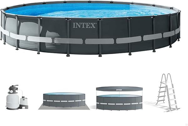 Intex Ultra XTR Round Frame Pool Set 6.10m