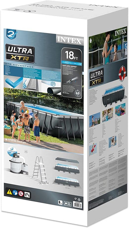 Intex Ultra XTR Rectangular Pool Set 5.49m Sand Filter