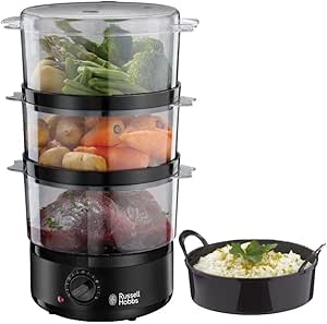 Russell Hobbs Food Steamer 7L 3 Tiers 400W