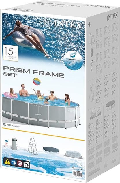 Intex Prism Frame Round Pool Set 4.57m x 1.22m