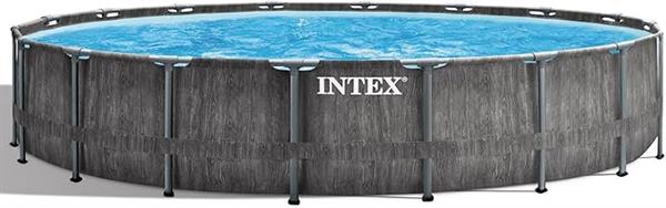 Intex Prism Frame Greywood Pool Set 5.49m