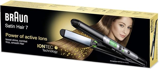 Braun Hair Straightener IONTEC Ceramic Plates