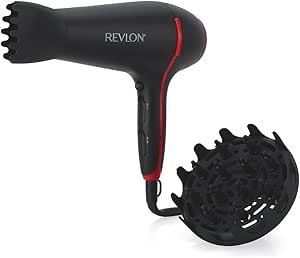 Revlon SmoothStay Hair Dryer 2000W Coconut Oil Diffuser