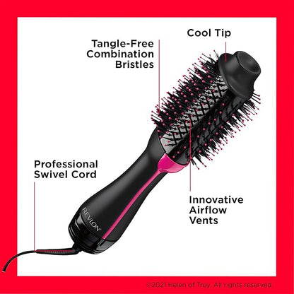 Revlon One Step Dryer Volumizer Oval Brush Ceramic Ionic