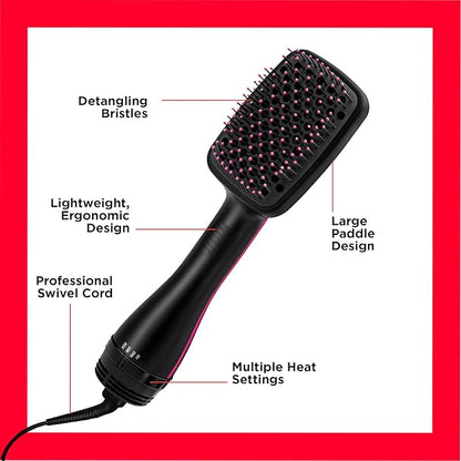 Revlon One Step Hair Dryer & Paddle Styler 2 Heat Ionic