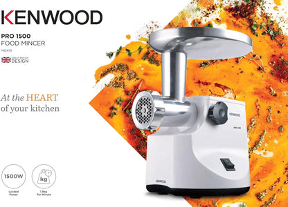 Kenwood Meat Mincer Grinder MG470 1500W