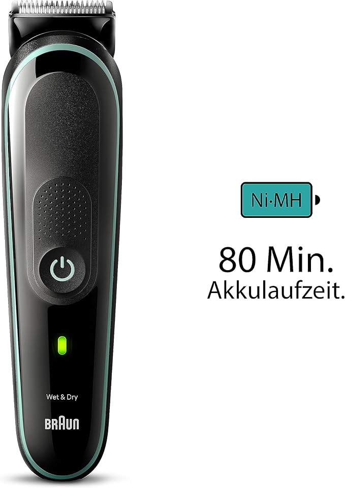 Braun MultiGroomer MGK3 Waterproof 80 Mins