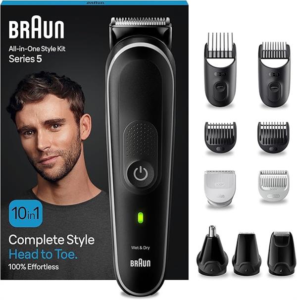 Braun MultiGroomer MGK5 Body Groomer 100 Mins