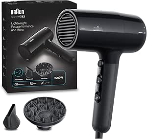 Braun Hair Dryer 2200W IONTEC Diffuser