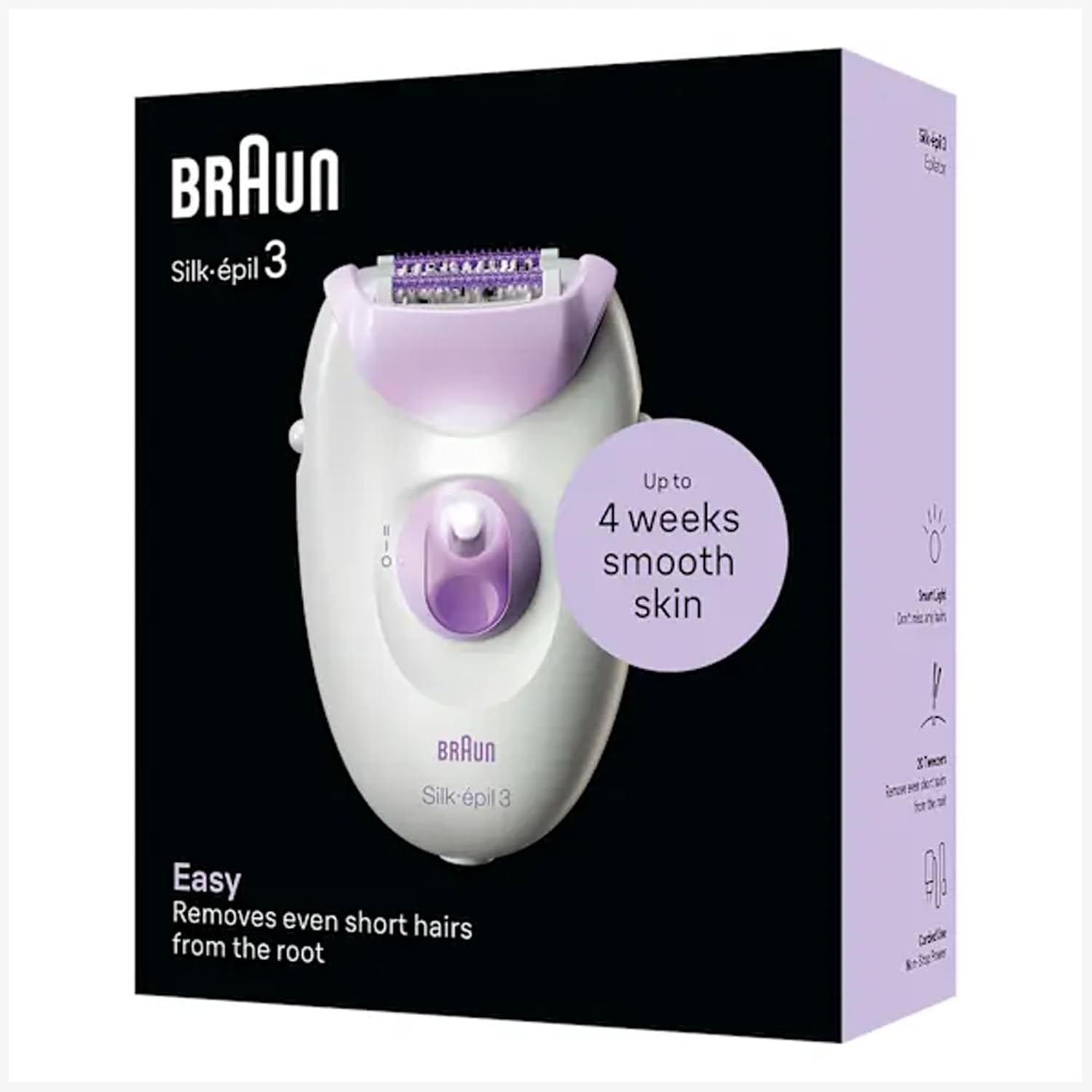 Braun Silk-épil 3 Epilator 20-Tweezer Corded