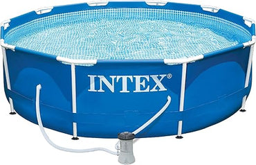 Intex Metal Frame Pool 3.05m x 76cm with Filter Pump