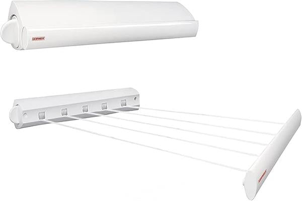 Leifheit Rollfix 2000 Wall Dryer Retractable 21M White