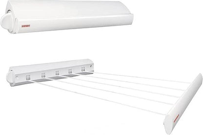 Leifheit Rollfix 2000 Wall Dryer Retractable 21M White