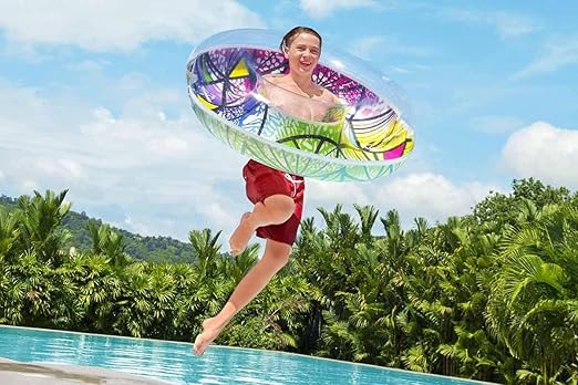 Bestway Stained Glass Inflatable Swim Ring