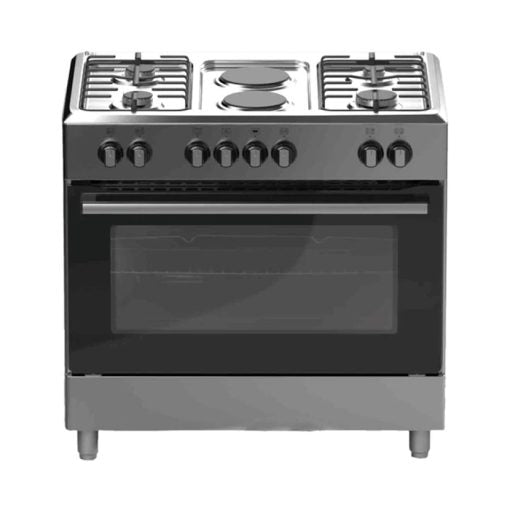 Midea 90CM Freestanding Cooker 4 Gas + 2 Electric Burners