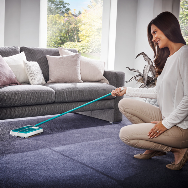 Leifheit Regulus Manual Carpet & Floor Sweeper