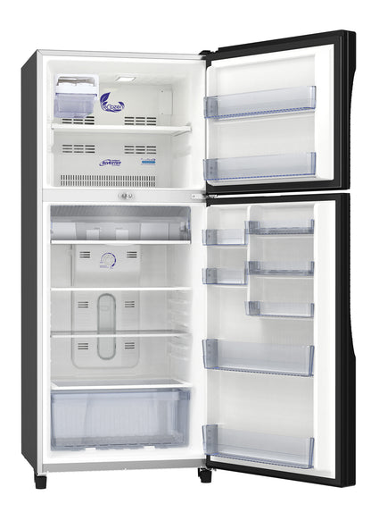 Walton Two-Chamber Refrigerator 328L No Frost Inverter Glass