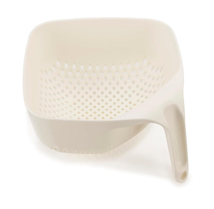 Joseph Joseph Square Colander Medium White Vertical Handle