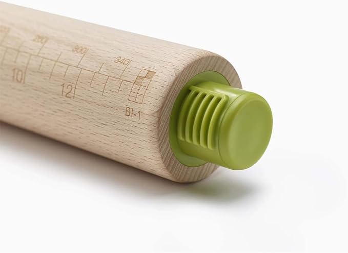Joseph Joseph Precision Rolling Pin with Adjustable Rings