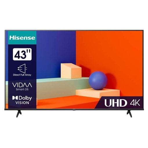 Hisense 43 Inch VIDAA Smart TV 4K Dolby Vision Direct Array