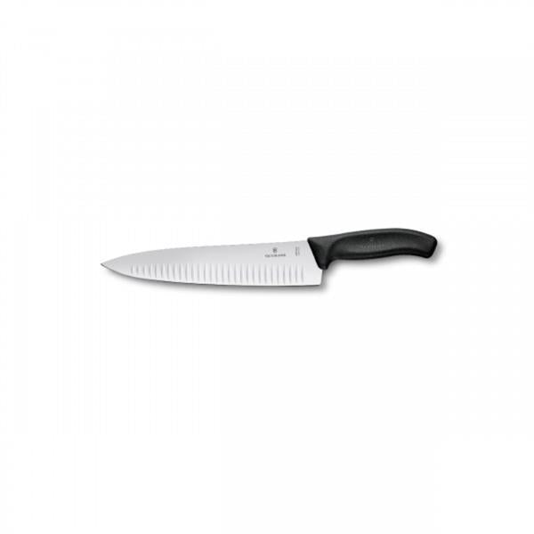 Victorinox Carving Knife Fluted Black