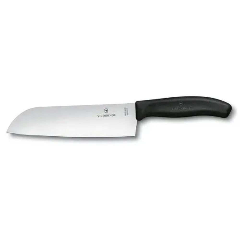 Victorinox Santoku Knife Black Handle