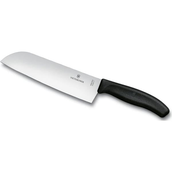 Victorinox Santoku Knife Black Handle