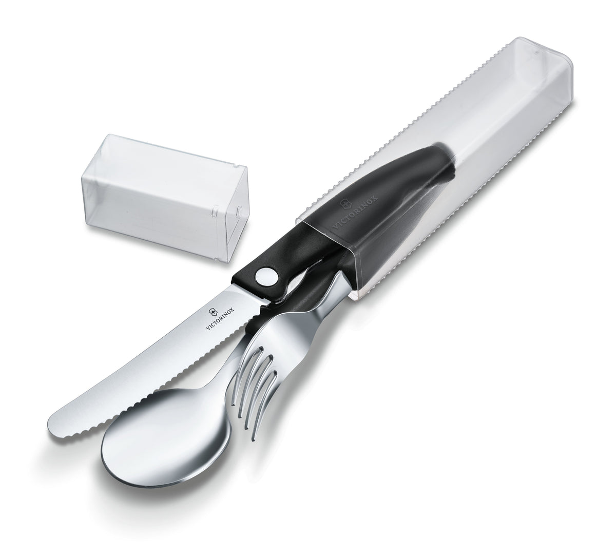 Victorinox Paring Knife Set 3PC with Case Black
