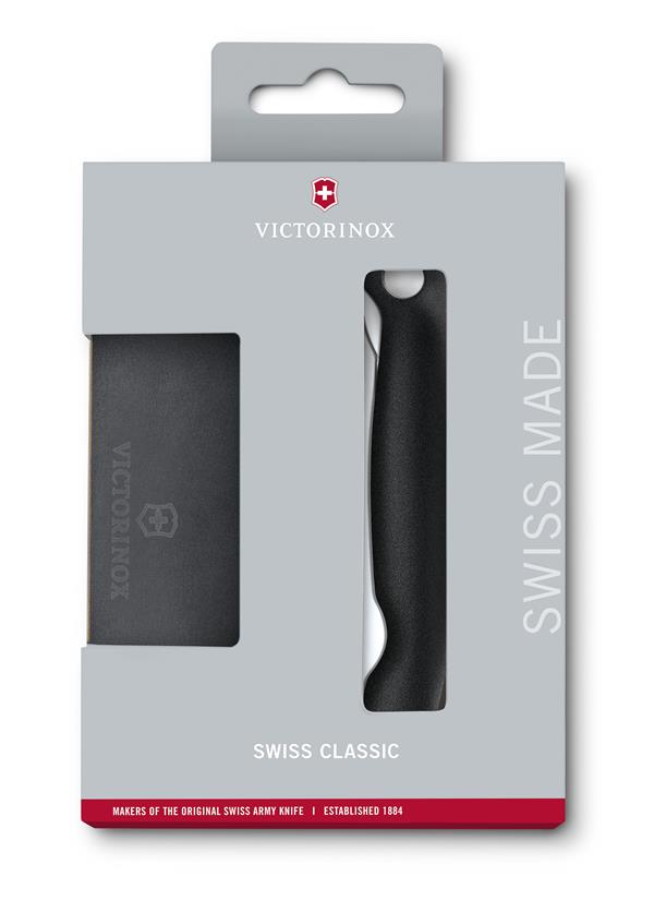 Victorinox Cutting Board & Paring Knife Set Black