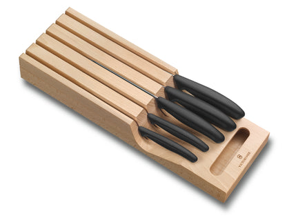 Victorinox Drawer Knife Set with Holder 5PC