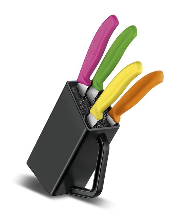 Victorinox Steak Knife Block Set 4PC Black