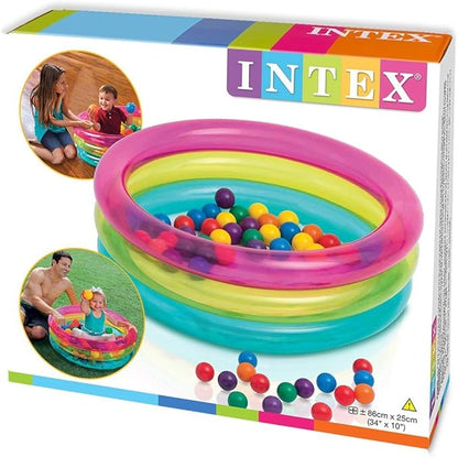 Intex Classic 3-Ring Inflatable Baby Pool 86x25cm