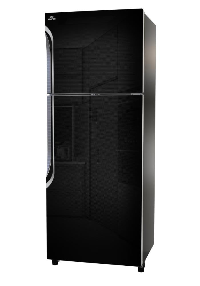Walton Two-Chamber Refrigerator 370L No Frost Inverter Glass