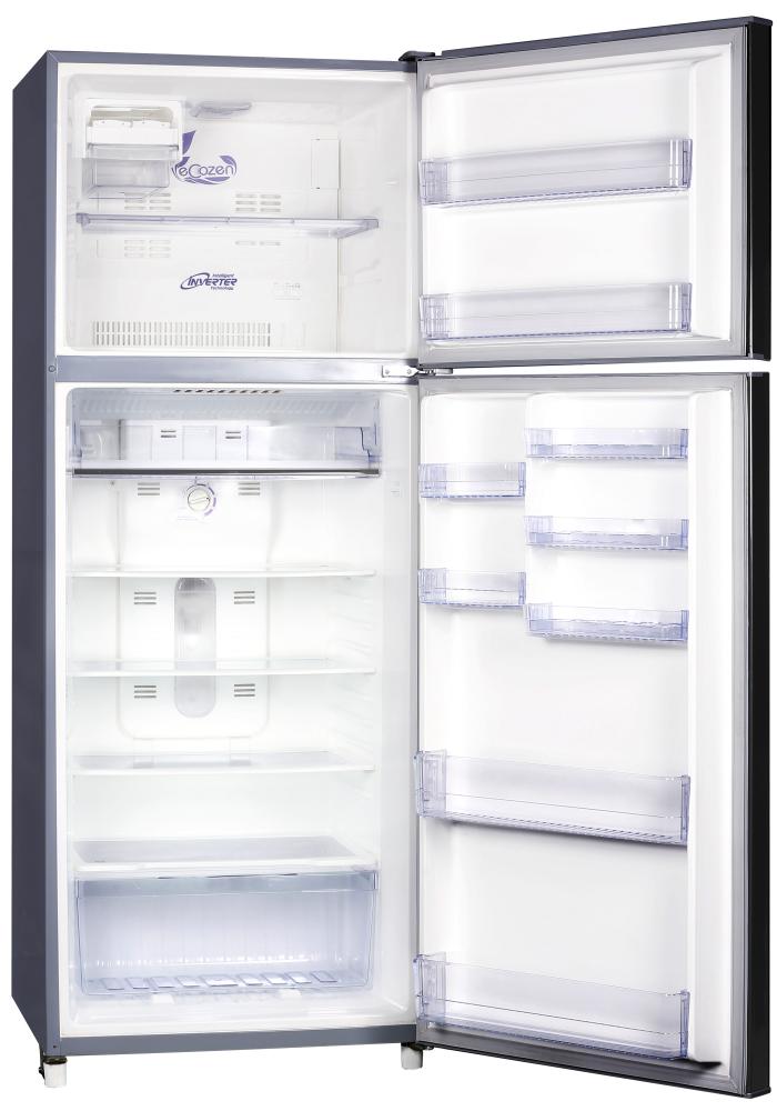 Walton Two-Chamber Refrigerator 370L No Frost Inverter Glass