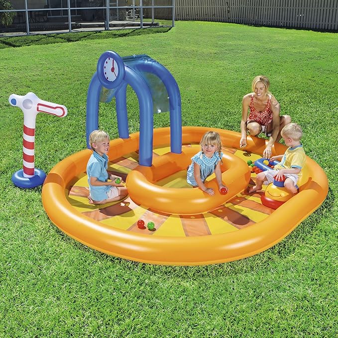 Bestway Train Way Inflatable Play Center