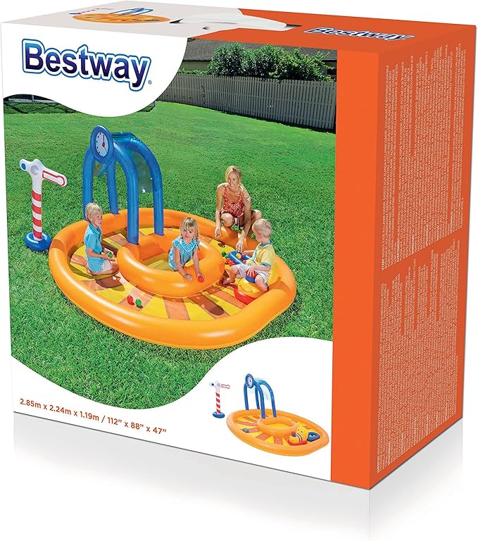 Bestway Train Way Inflatable Play Center