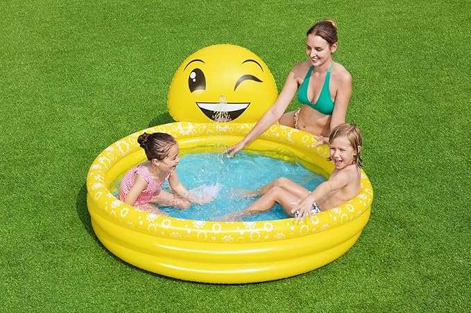 Bestway Emoji Kiddie Pool 3 Ring 282L