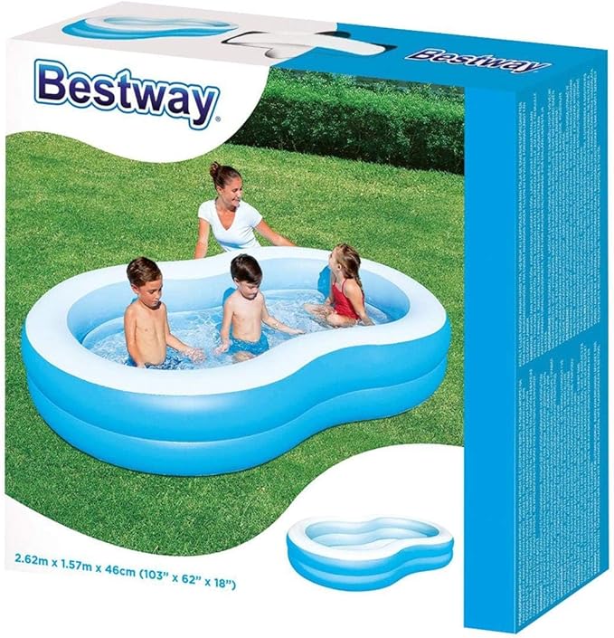 Bestway Big Lagoon Inflatable Family Pool 544L