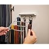 Joseph Joseph Orderly Hanging Rail 4-Rail for Ties Belts