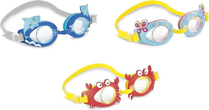Intex Fun Swim Goggles Kids 3-8Y Assorted