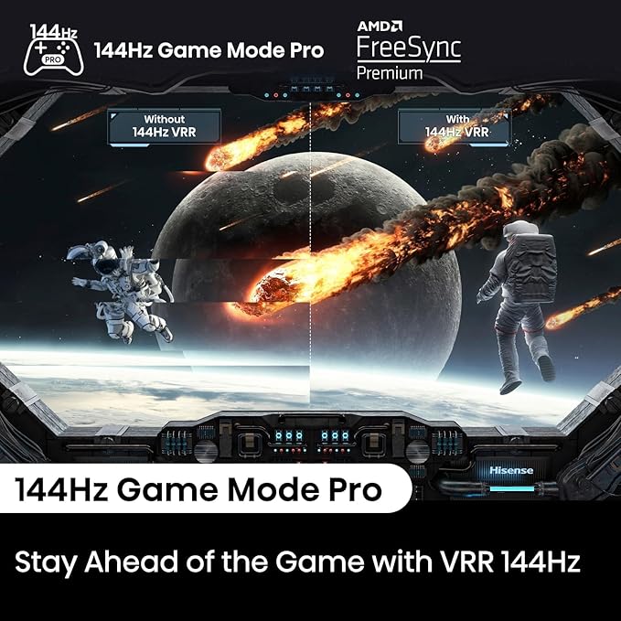 Hisense 55 Inch Q7N 4K QLED 144Hz Game Mode Pro