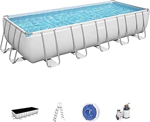 Bestway Power Steel Rectangular Pool 6.4m 19281L