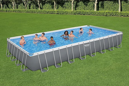 Bestway Power Steel Rectangular Pool 9.56m 52231L
