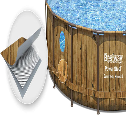Bestway Power Steel Swim Vista II Round Pool