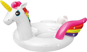 Intex Giant Unicorn Party Island Float 4-Person