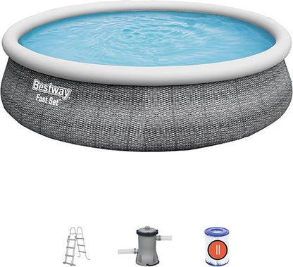 Bestway Fast Set Round Pool 4.57m 12362L with Pump